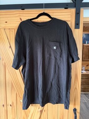 Black Hurley x Carhartt pocket tee Subtle Logo - Men's Shirt